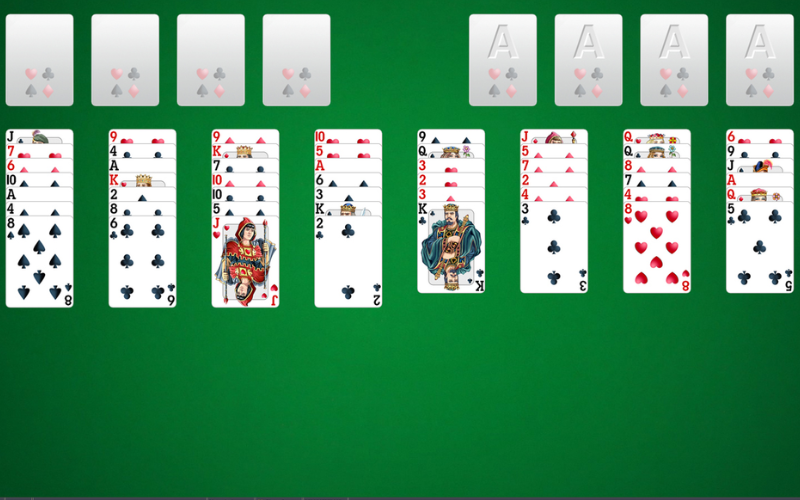 Luật tham gia game bài Solitaire tại hello88